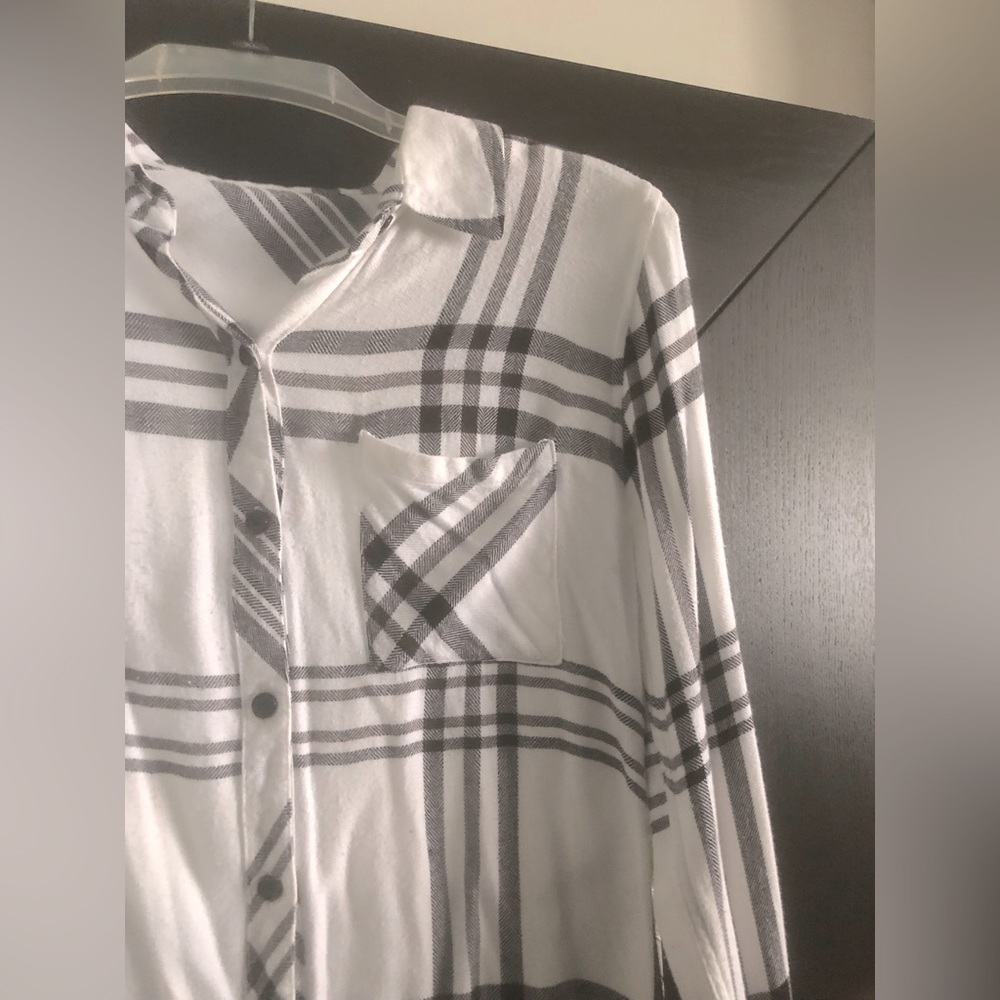 Rails Button Up Long Sleeve Flannel - image 2